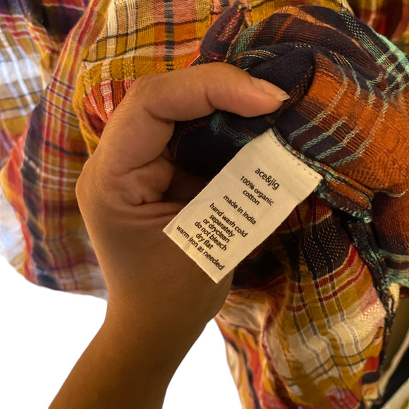 NWT Ace & Jig Luca dress in illusion Dress sz 1x - Picture 7 of 8